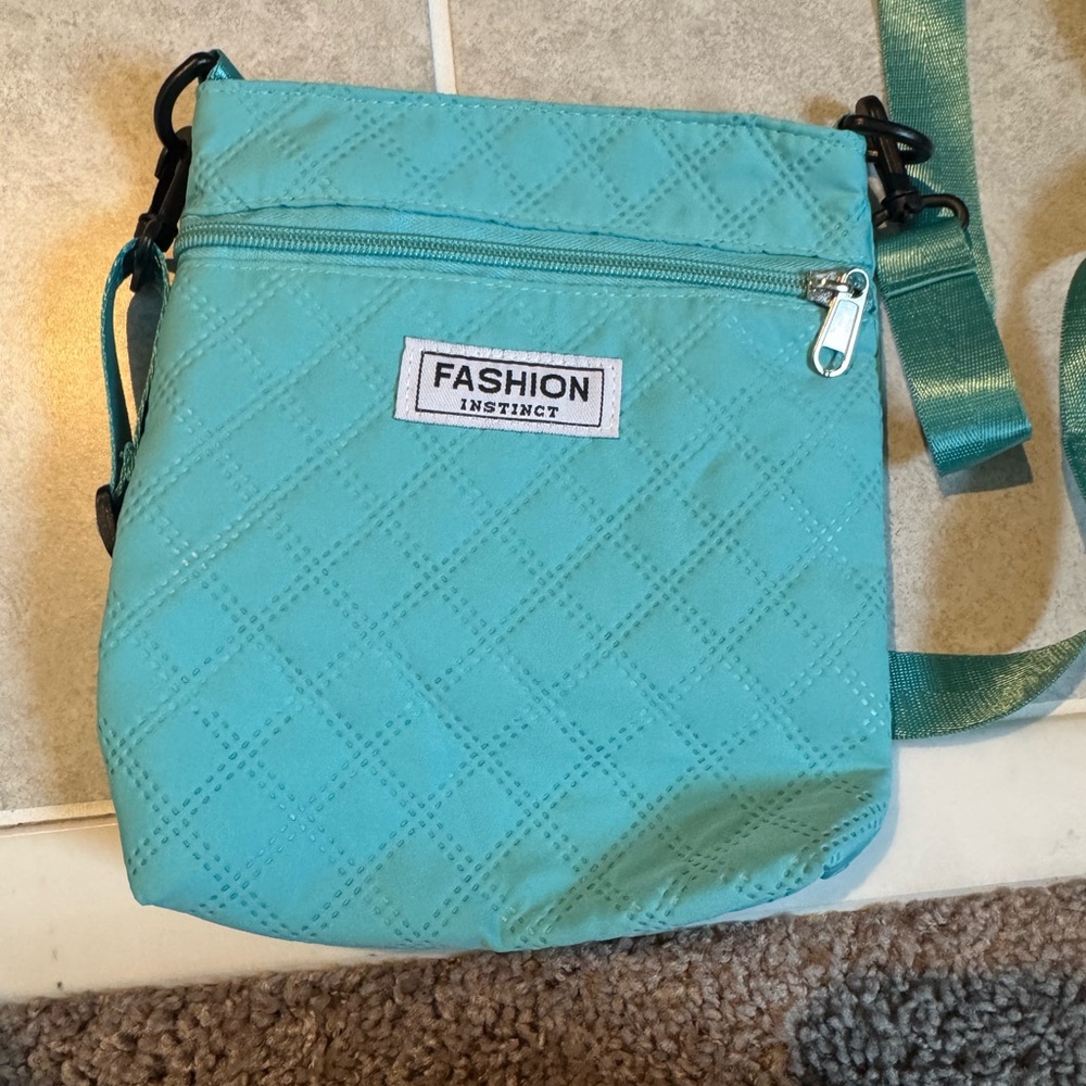Nylon fabric crossbody